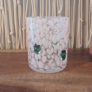 NEW Anthropologie Mystic Icon Juice Glass - Frankenstein